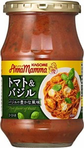 カゴメ アンナマンマ トマト&バジル 330g×6個