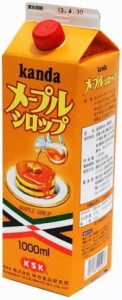 神田食品研究所 メープルシロップ 1000ml