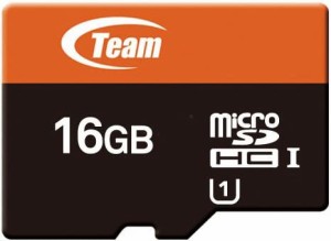 TEAM MicroSDHCカード UHS-1 16GB TUSDH16GUHS03