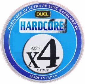 DUEL ( デュエル ) PEライン 釣り糸 HARDCORE X4 マーキングシステム/10m×5色 【 ライン 釣りライン 釣具 高強度 高感度 】