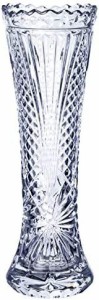 アデリア 花瓶 ガラス花瓶 センテンスS [一輪挿し/直径約7x高さ約21cm/クリア/クリスタル] 日本製 F-70063