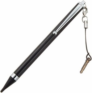 エレコム タッチペン ロングタイプ 極細 対応機種専用モデル ブラック P-TPLFBK