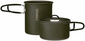 PRIMUS(プリムス) イージークック・ミニキット P-CK-K101 登山・キャンプ用クッカー アルミコッヘル 840ml+485ml