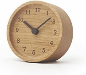 【送料無料】レムノス 置き時計 天然色木地 MUKU desk clock アルダー LC12-05 AD Lemnos