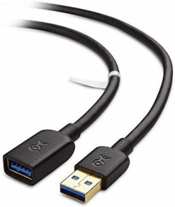 Cable Matters USB 延長ケーブル 3m USB3.0 延長ケーブル USB3.0延長ケーブル Type A オス メス USB 延長コード 超高速 ブラック Oculus