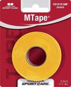 Mueller(ミューラー) Mテープ チームカラー ブリスターパック ゴールド 38mm Mtape Team Color Blister Pack Gold [1個入り] 非伸縮コッ