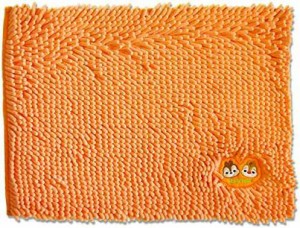 オカ バスマット チップ&デール 約36×50cm オレンジ