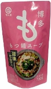 マルエ 博多もつ鍋スープ醤油味 700g×12個