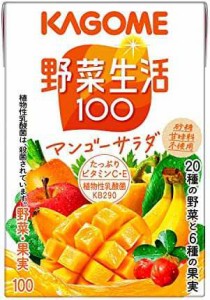 カゴメ 野菜生活100 マンゴーサラダ 100ml×36本