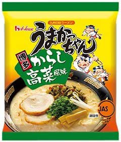 《セット販売》　ハウス食品 うまかっちゃん 博多 からし高菜風味 (5食入)×6個セット 即席麺 ラーメン