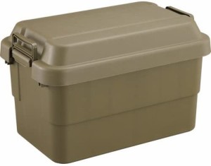 TRUSCO(トラスコ) トランクカーゴ 収納ボックス 50L OD色 ODC-50