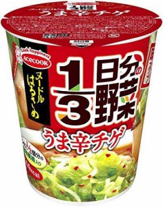 エースコック ヌードルはるさめ 1/3日分の野菜 うま辛チゲ 44g×6個