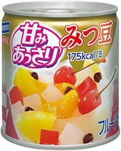 はごろも 甘みあっさりみつ豆 290g×4個 (4060)