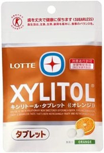 キシリトール ロッテ キシリトール・タブレット(オレンジ) 35g(70粒)×10個