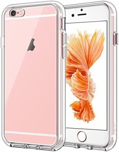 【送料無料】JEDirect iPhone6 iPhone6s ケース 黄ばみなし バンパー 衝撃吸収 傷つけ防止 (クリア)