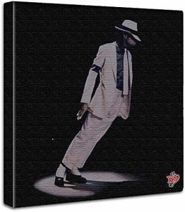 マイケルジャクソン 音楽 アートパネル 30cm × 30cm 日本製 ポスター おしゃれ インテリア 模様替え リビング 内装 人物 モノクロ アー