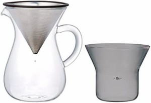 【送料無料】KINTO (キントー) SCS コーヒーカラフェセット 2cups ステンレス 27620