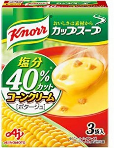 味の素クノールカップスープコーンクリーム塩分40%カット 18.2g×3袋×10箱