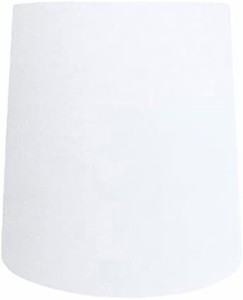 ランプ・シェード(lamp-shade) キャッチ式 交換用ランプシェード 綿布 ホワイト 直径16cm K-16141