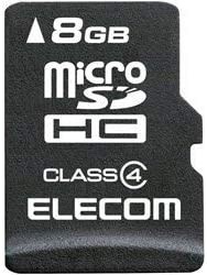 【送料無料】エレコム microSDHCカード/Class4/8GB/法人専用/簡易