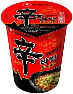 農心ジャパン 辛ラーメンカップ 68g×12個