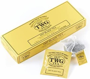 【送料無料】TWG Tea ｜1837 Black Tea（コットンティーバッグ, 2.5g×15個入り)