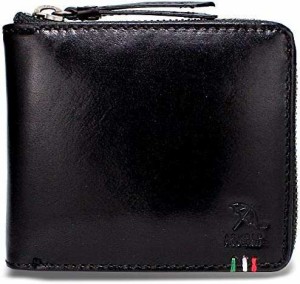 [アーノルドパーマー] 財布 メンズ 二つ折り財布 本革 イタリーレザー APS-3309