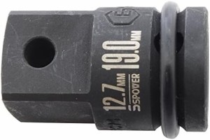 パオック(PAOCK) SSPOWER(エスエスパワー) インパクトレンチ用変換アダプター IMAD-3/4 12.7→19mm 差込角:12.7mm