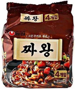 ★農心、「チャ王」チャワン◆ [ 4個パック]ジャージャー麺 韓国 ラーメン 【韓国食品】★