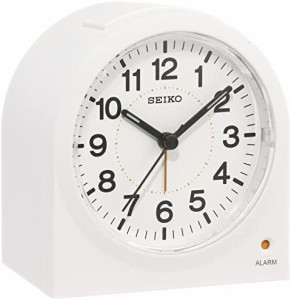 セイコー クロック 目覚まし時計 アナログ 白 KR894W SEIKO