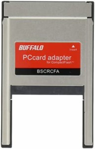 BUFFALO CFカード専用 PCカードアダプター BSCRCFA