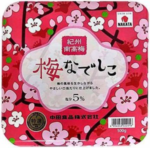 中田食品 紀州南高梅 梅なでしこ 梅干 500g