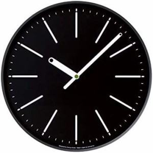 【送料無料】レムノス 掛け時計 ドットクロック アナログ 黒 Dot Clock KK15-13 BK Lemnos