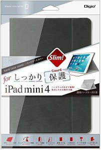 iPad mini 4 用 ハードケースカバー ブラック TBC-IPM1507BK
