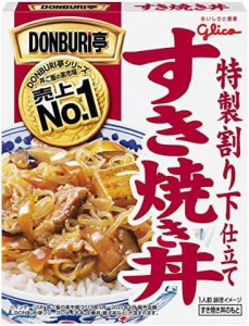 江崎グリコ DONBURI亭すき焼き丼 170g×10個