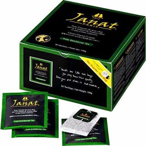 Janat（ジャンナッツ）　ヘルテージシリーズ　ティーバッグ　ダージリン　50袋入り　3個