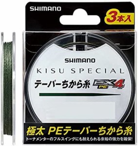 シマノ(SHIMANO) ライン キススペシャル テーパーちから糸 EX4PE PL-N14Q 釣り糸