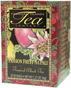 Hawaiian Islands Tea Company(ハワイ・アイランド・ティー・カンパニー) パッションフルーツ・ナ・パリ(紅茶) 20P(36g)