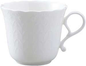 NARUMI(ナルミ) カップ ソーサー シルキーホワイト コーヒーカップ 190cc 電子レンジ温め 食洗機対応 9968-2283P