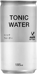 神戸居留地 トニックウォーター 缶 185ml ×30本 [ 強炭酸 割り材 人工甘味料 保存料 着色料不使用 ]