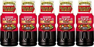 【送料無料】カゴメ 醸熟ソース ウスター 300ml×5個