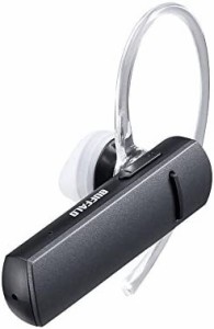 BUFFALO Bluetooth4.1対応 片耳ヘッドセット ブラック BSHSBE205BK