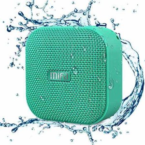 MIFA A1 グリーン Bluetoothスピーカー IP56防塵防水/コンパクト/マカロン色で可愛い/True Wireless Stereo機能でステレオサウンド/12時