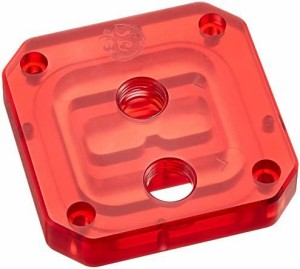 Bitspower CPU Block Summit EF アクリルトップ アイスレッド