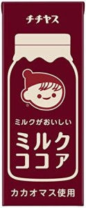 【送料無料】伊藤園 チチヤス ミルクがおいしい ミルクココア 200ml×24本