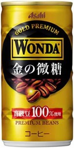 【送料無料】アサヒ飲料 ワンダ 金の微糖 185g×30本 [コーヒー]