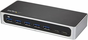 StarTech.com 7ポートUSB-Cハブ/急速充電ポート搭載/5x USB-A & 2x USB-C (USB 3.0 SuperSpeed 5Gbps)/セルフパワー対応 (ACアダプタ付属