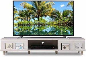 【32-65V型推奨】 アイリスオーヤマ テレビ台 ローボード オフホワイト 幅150×奥行約42×高さ約30cm BAB-150A