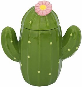 サンアート かわいい食器 「 野菜と果物シリーズ 」 サボテン 保存容器・キャニスター 550ml SAN2938