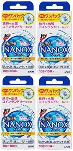 【まとめ買い】トップ NANOX(ナノックス) ワンパック×4個